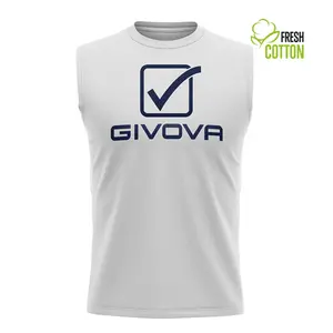 Cotton tank top Givova Sponsor Logo big image-0