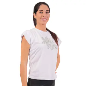 Camiseta de mujer Givova Floral image-0