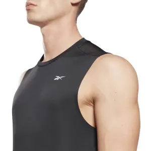 Sleeveless T-shirt Reebok Workout Ready Mesh image-4