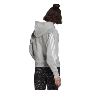 Felpa con cappuccio da donna adidas Sportswear Wrapped 3-Bandes image-4
