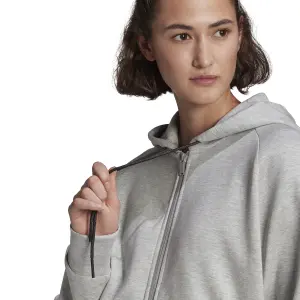 Felpa con cappuccio da donna adidas Sportswear Wrapped 3-Bandes image-6