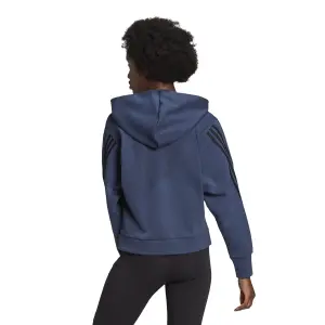 Felpa con cappuccio da donna adidas Sportswear Wrapped 3-Bandes image-3