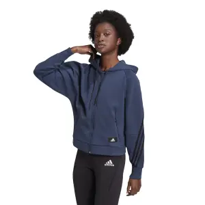 Felpa con cappuccio da donna adidas Sportswear Wrapped 3-Bandes image-2