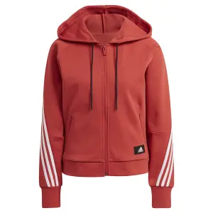 Felpa con cappuccio da donna adidas Sportswear Wrapped 3-Bandes image-0