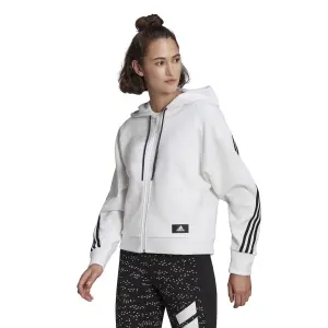 Felpa con cappuccio da donna adidas Sportswear Wrapped 3-Bandes image-1