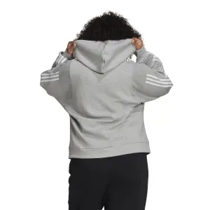Women's zip-up hoodie adidas Branded Icons 3S image-1