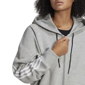 Women's zip-up hoodie adidas Branded Icons 3S image-6