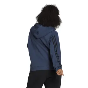 Felpa con cappuccio da donna adidas Branded Icons 3S image-4