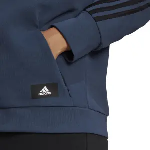 Felpa con cappuccio da donna adidas Branded Icons 3S image-6