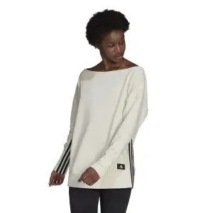 Felpa da donna adidas Womens Recycled Cotton Cover-Up image-5