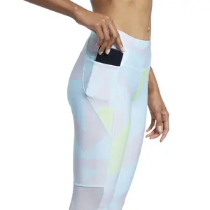 Women's 3/4 printed leggings Reebok Run Essentials image-3