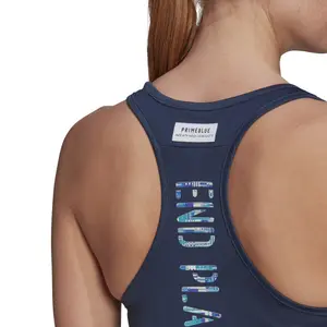 Camiseta de tirantes para mujer adidas Run For The Oceans Graphic image-6