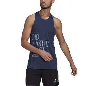 Camiseta de tirantes adidas Run For The Oceans Graphic image-1
