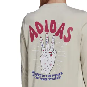 Women's T-shirt adidas Palm Reader Graphic image-5