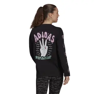 Camiseta de mujer adidas Palm Reader Graphic image-3