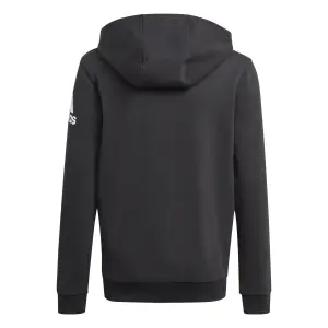 Kinder sweatshirt met capuchon en ritssluiting adidas Logo image-1