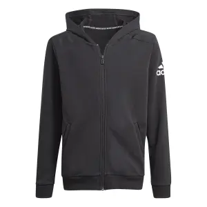 Sudadera con capucha para niños con cremallera adidas Logo image-6
