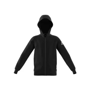 Sudadera con capucha para niños con cremallera adidas Logo image-0