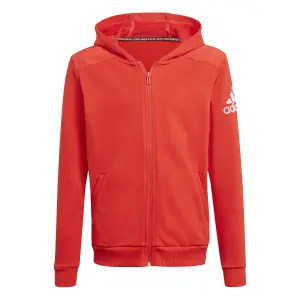 Sudadera con capucha para niños con cremallera adidas Logo image-6