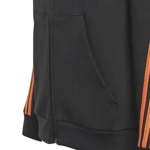 Felpa con cappuccio per bambini con zip adidas 3-Bandes Doubleknit image-3