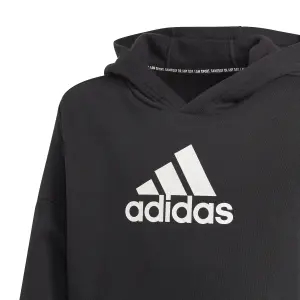 Sudadera con capucha para niños adidas Badge of Sport Fleece image-4