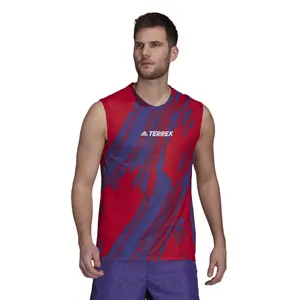 Camiseta de tirantes adidas Terrex Parley Agravic Trail Running image-2