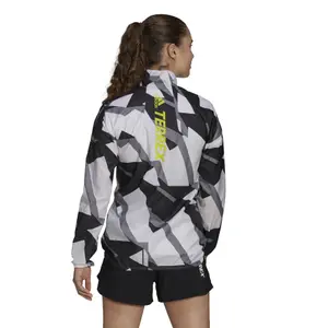 Veste coupe-vent femme adidas Terrex Parley Agravic Trail Running image-4