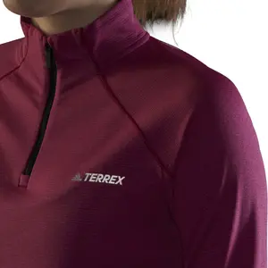 Women's half-zip long sleeve top adidas Terrex TraceRocker image-5