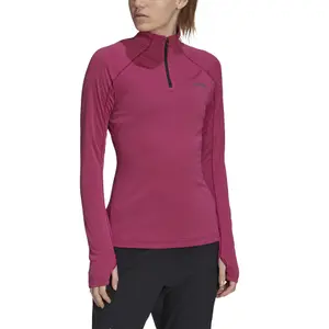 Women's half-zip long sleeve top adidas Terrex TraceRocker image-2