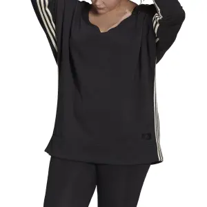 Sweatshirt för kvinnor adidas Womens Recycled Cotton Cover-Up image-4