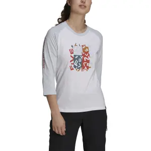 Camiseta de manga larga para mujer Adidas Five Ten Graphics image-2
