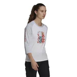 T-shirt de manga comprida feminina Adidas Five Ten Graphics image-4