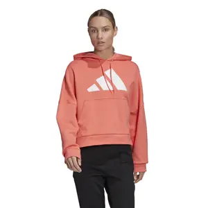 Huvtröja för kvinnor adidas Back Zip Graphic image-2