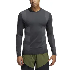 Camiseta de manga larga adidas Studio Techfit Seamless image-3