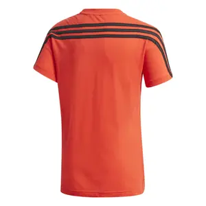 Camiseta infantil adidas 3-Stripes Cotton image-1
