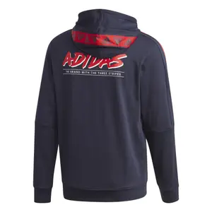 Sudadera con capucha adidas Must Haves Graphic Full-Zip image-1