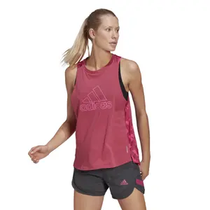 Camiseta de tirantes para mujer adidas Own The Run Celebration image-2