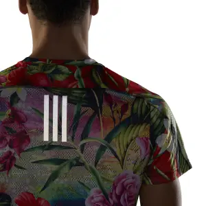 Camiseta adidas Own The Run Floral image-6