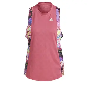 Camiseta de tirantes para mujer adidas Own The Run Floral image-0