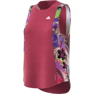 Camiseta de tirantes para mujer adidas Own The Run Floral image-2