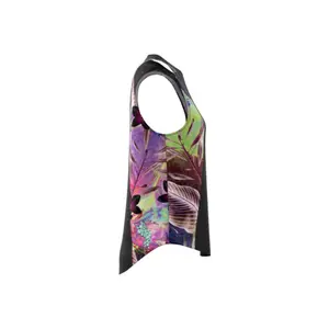 Camiseta de tirantes para mujer adidas Own The Run Floral image-4