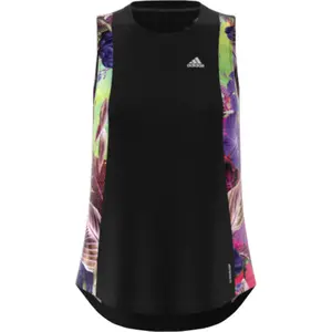 Camiseta de tirantes para mujer adidas Own The Run Floral image-1