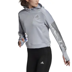 Sweatshirt med hætte til kvinder adidas Space Race image-2
