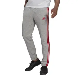 Pantalones adidas Essentials Fleece Tapered Elastic Cuff 3-Stripes image-2