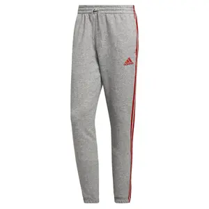 Pantalones adidas Essentials Fleece Tapered Elastic Cuff 3-Stripes image-0