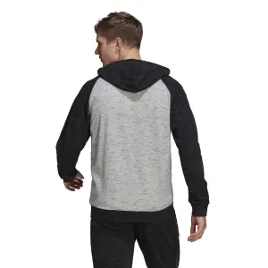 Giacca con cappuccio adidas Essentials Mélange Small Logo image-4