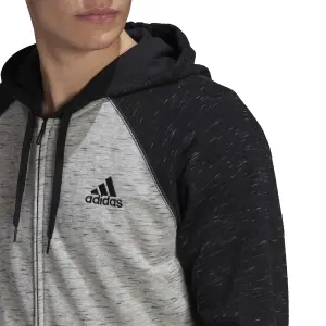 Giacca con cappuccio adidas Essentials Mélange Small Logo image-6