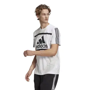 Camiseta adidas Essentials Logo Colorblock image-2