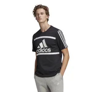 Camiseta adidas Essentials Logo Colorblock image-2