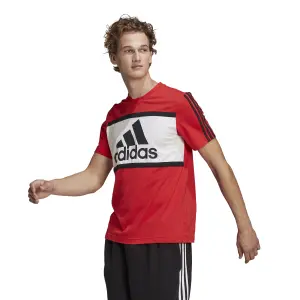 Camiseta adidas Essentials Logo Colorblock image-2